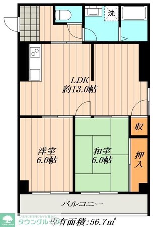 メゾン・イイダの物件間取画像